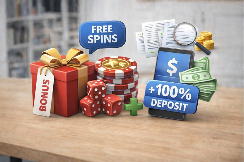 Różne rodzaje bonusów w kasynach online