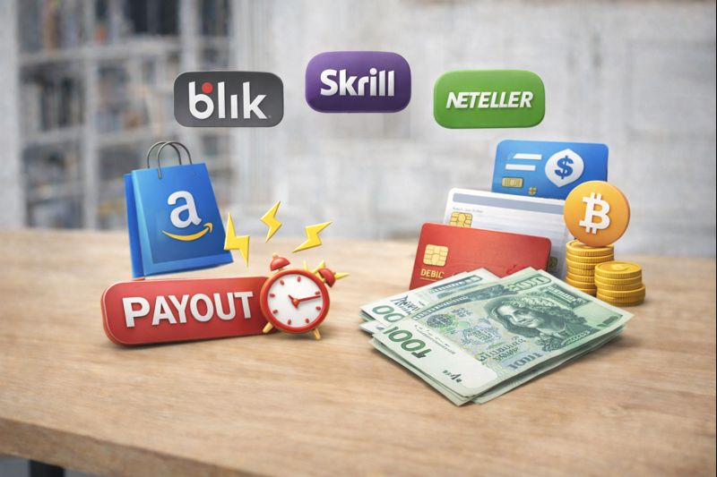 Metody płatności dostępne w kasynach online